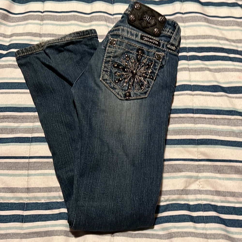 Miss me girls jeans size 7